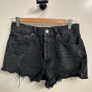 Agolde Parker Vintage cut-off denim short